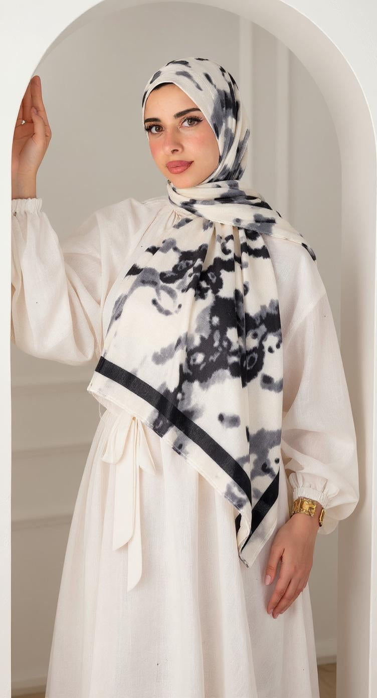 White marble ombre