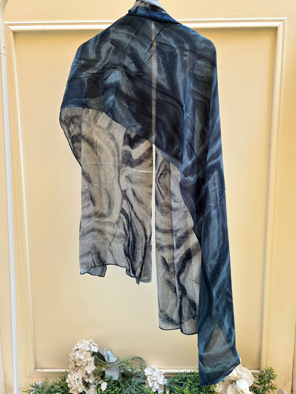 Navy cotton ombre