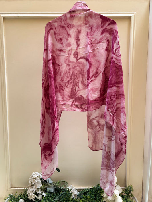 Dusty rose ombre