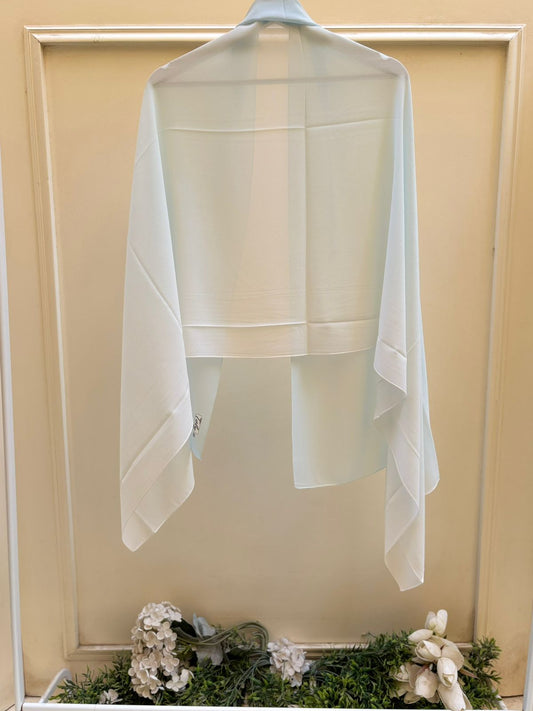 Mint shades ombre chiffon