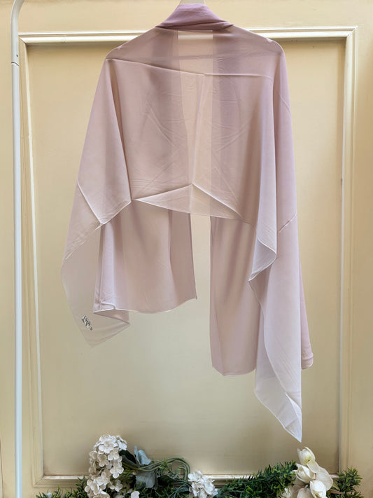 Nude shades ombre