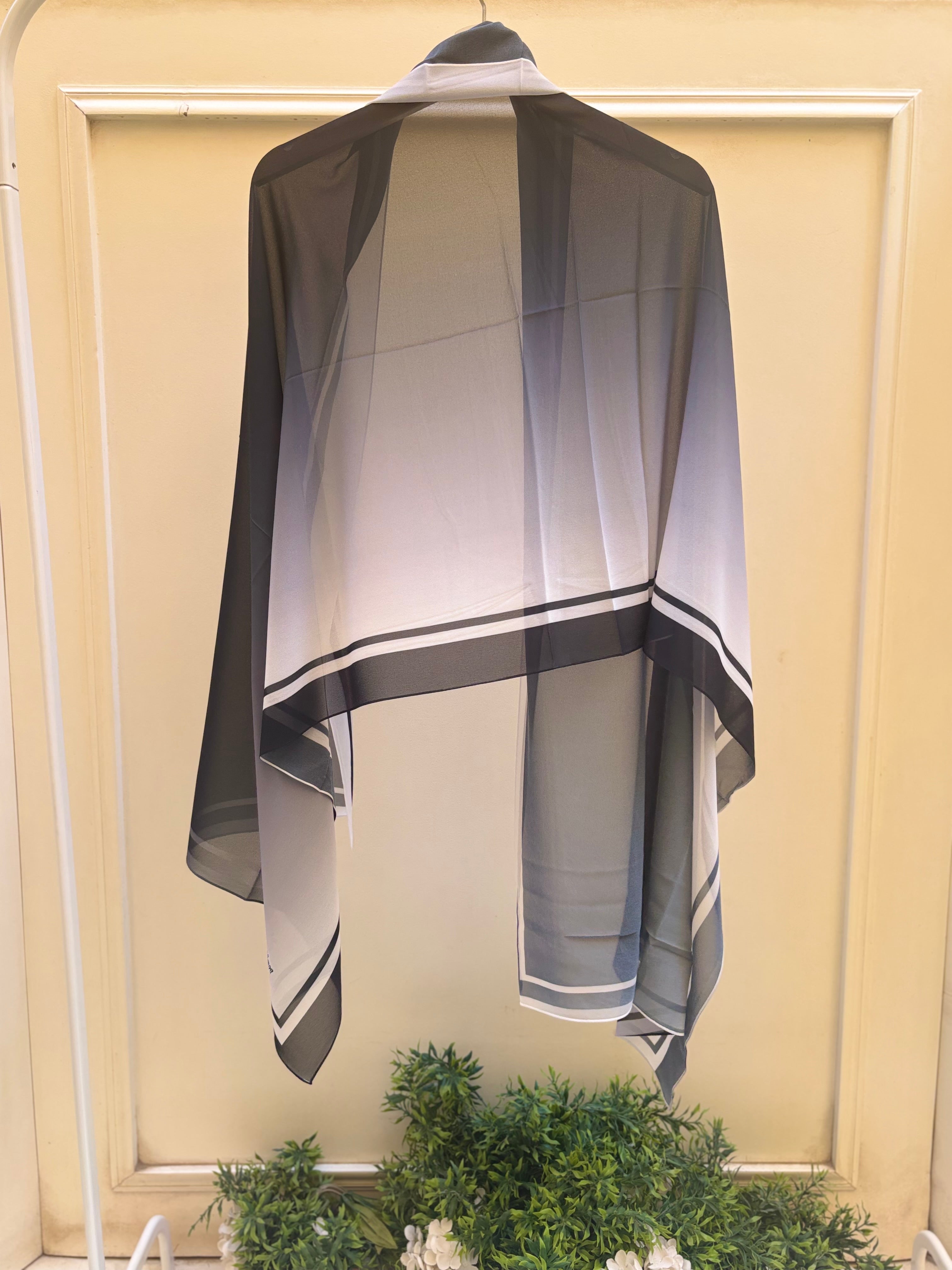 Black baby blue lines