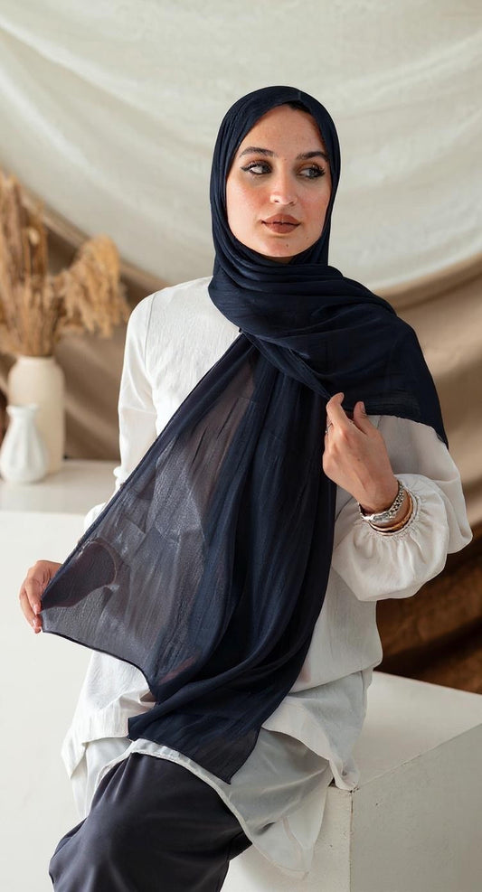 Black Modal Scarf