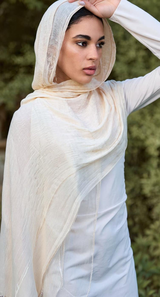 Beige linen